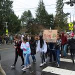 Kirkland-area students walk out of class to commemorate Parkland victims | Photos