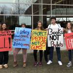 Students throughout the region take part in National School Walkout, call for gun control
