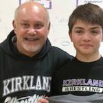 Second to none: Kirkland Middle School wrestler notches 27-0 record over three years