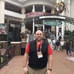 Jason Thurston at the NIAAA athletic directors convention. Courtesy photo