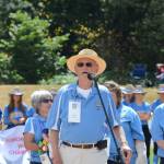 Tournament Director John Chadwick speaks at last years opening ceremonies. Andy Nystrom / staff photo