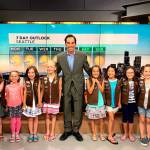 Kirkland Girl Scouts get scoop on weather