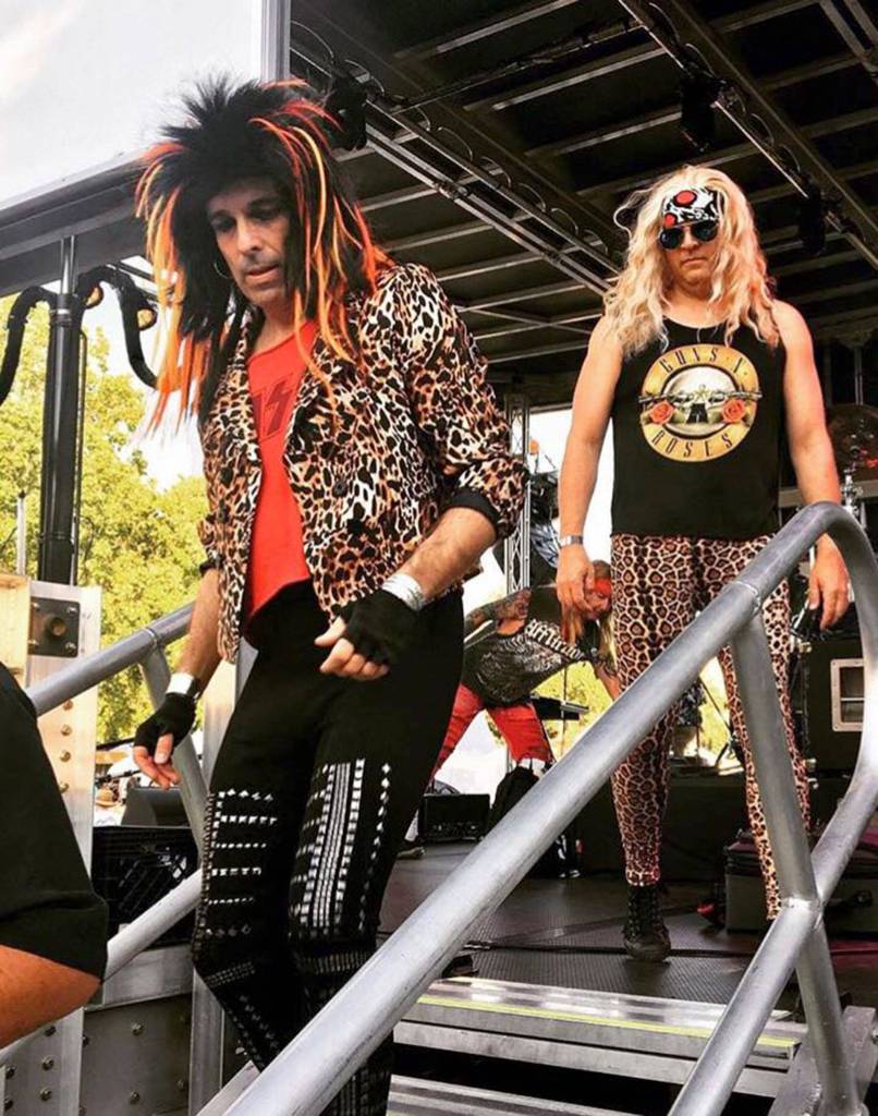Hair Nation, the regionss ultimate 80s hair rock band, performed at Kirkland Summerfest. Photo via Facebook