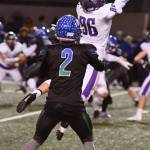Kang Nick Anderson intercepts a pass. Photo courtesy of Eric Williams