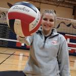 Juanita senior captain Carly Bacher helped lead the Rebels to the district tournament. Andy Nystrom / staff photo