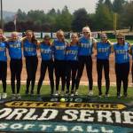 The joint Kirkland American and National Little League World Series softball team from last summer. Courtesy photo