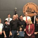 Kirkland resident earns Community Hero Award