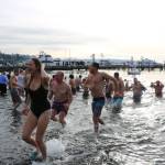 Starting the new year with a plunge at Marina Park