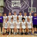 The Lake Washington Kangaroos JV boys basketball team finished in first place in the KingCo 2A/3A JV standings with an overall record of 10-2. Members of the Kangaroos JV roster included Zach Pemble, Laphonso Thomas, Sean Royal, John Edgar, Ben Nyquist, Ethan Bell, Reece Campbell, Tom Bowers, Jackson Pribic, Ryan Strausburg and Gunnar Culverhouse. The team was coached by Joe DeGrazia and Canon Rupple. Photo courtesy of the Lake Washington High School Basketball Association.