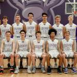 The Lake Washington Kangaroos JV boys basketball team finished in first place in the KingCo 2A/3A JV standings with an overall record of 10-2. Members of the Kangaroos JV roster included Zach Pemble, Laphonso Thomas, Sean Royal, John Edgar, Ben Nyquist, Ethan Bell, Reece Campbell, Tom Bowers, Jackson Pribic, Ryan Strausburg and Gunnar Culverhouse. The team was coached by Joe DeGrazia and Canon Rupple. Photo courtesy of the Lake Washington High School Basketball Association.