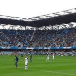 Mens soccer action between the USA and Costa Rica was on the docket in San Jose. Andy Nystrom / staff photo