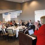 Mayor Penny Sweet highlighted the extra effort put in by city employees and PSE workers and thanked them during her first state of the city address on Feb. 14. Kailan Manandic/Staff photo