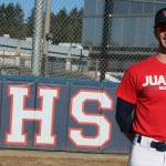 Nate Sadler takes the field as Juanitas new baseball head coach. Andy Nystrom/ staff photo