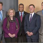 King County Council. From left: Joe McDermott, Pete von Reichbauer, Reagan Dunn, Jeanne Kohl-Welles, Larry Gossett, Rod Dembowski, Dave Upthegrove, Kathy Lambert and Claudia Balducci.