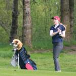 Juanitas Ellery Pridgen watches her ball take flight. Andy Nystrom / staff photo