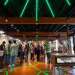 Courtesy photo                                Locals celebrate Kirklands newest pot shop, The Evergreen Market, which opened April 25.