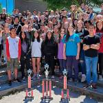 The Finn Hill Middle School Concert Band and the Finn Hill Concert Choir performed at the Music in the Parks competition in Federal Way. Courtesy photo
