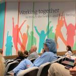 Nurses, physicians and social workers continue their education on proper responses for human trafficking patients. Madeline Coats/staff photo