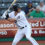 Andy Cosgrove up to bat for the Southern Illinois Miners. Courtesy of the Southern Illinois Miners