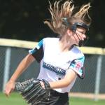 Eastlakes Sophia Whipple follows the ball at shortstop against Central. Andy Nystrom/ staff photo
