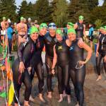 Swimmers from a previous Park to Park Open Swim event. Photo courtesy Aileen Kelly