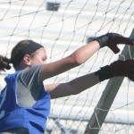 Kicking off the soccer season at tryouts