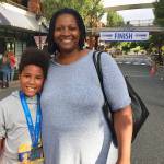 Getting in some running on Labor Day