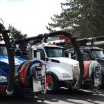 Three T800s are used in Kirkland. Photo courtesy Kenworth