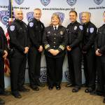 The police department celebrated its offers at a Sept. 19 ceremony. Photo couresy Kellie Stickney