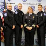 Kirkland Police Department celebrates promotions, service and new officers