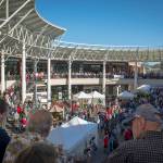 Spectators gather for Redmonds traditional Thrill the World event. Photo courtesy of Jessica Morgan/Redmond Town Center