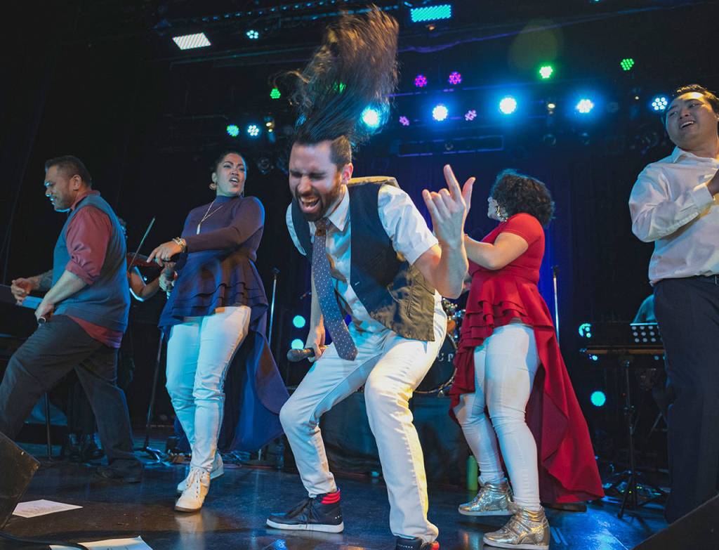 An average Rise Up performance is a high energy one. Photo courtesy Jeremy Stone