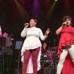 Photo courtesy of Jeremy Stone                                From left to right: performers Bo Mendez, Rebecca Garcia, Mikaela Romero and Denny Le at a previous Rise Up show.