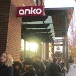Scores of community members gathered at the ANKO storefront ahead of its 8:30 a.m. ribbon-cutting ceremony. The first 100 guests in line received a gift card with a value of up to $100. Blake Peterson/staff photo