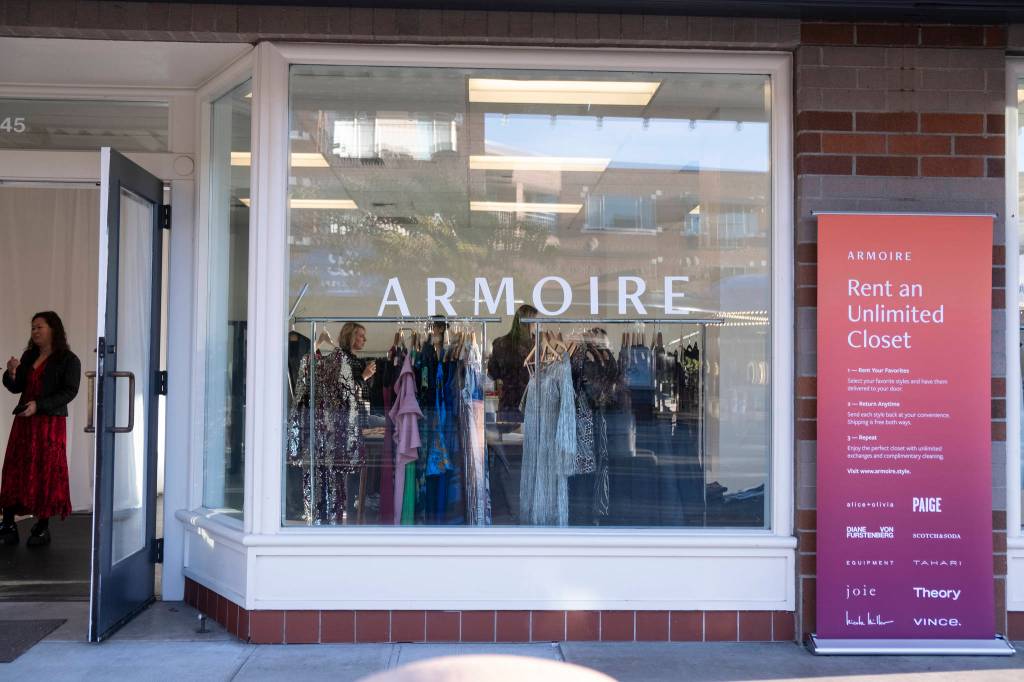 Armoire opens second location in Kirkland. Armoire is a start-up company that is based in Seattle and has branched out to the Eastside. Unlike most retail stores, Armoire rents their clothing to their customers through a membership. Photo courtesy of Armoire