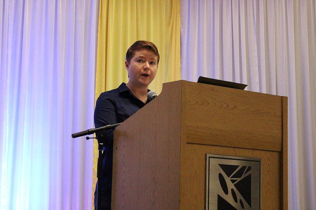 Madison Miller/staff photo                                Amy Mason was one of the recipients of LWTechs scholarships for program support.