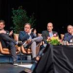 The panel of judges.Courtesy photo Open Your Eyes Visuals