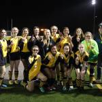 Back row, left to right: Coach Chris Burke, Julia OGorman, Laura Anker, Roxanne Taggart, Emily Nikolai, Katie Main, Ali Craig, Reya Quintos, Natalie Sauze, Katlyn Higgins and coach Nelson Taggart; front row, left to right: Ashley Allen, Ritika Managuli, Samantha Henry, Rebecca Winkler and Michelle Ladiges. Not pictured: Mackenzie Burke and Kaylee Allen. Courtesy photo