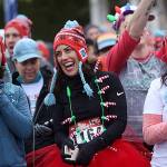 Participants at a previous 12Ks of Christmas event. Photo courtesy of Snohomish Running Company