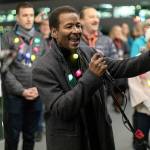 Steve Pool MCd the fifth annual Musical Holiday Lights on Dec. 13. Photo courtesy of Aaron Jacob