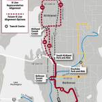 Alignment proposal graphic shared at the meeting. Graphic courtesy King County Metro