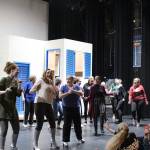 Eastside residents rehearse for the upcoming community musical, Mamma Mia. Madison Miller/staff photo