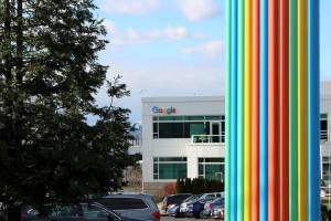 Googles 6th St. office building in Kirkland, WA on Feb. 10, 2020. Staff Photo / Mitchell Atencio