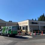 King Countys new Issaquah quarantine location on March 16, 2020. The County is leasing the former Holiday Inn motel as a quarantine site for coronavirus patient. Natalie DeFord / Staff Photo.