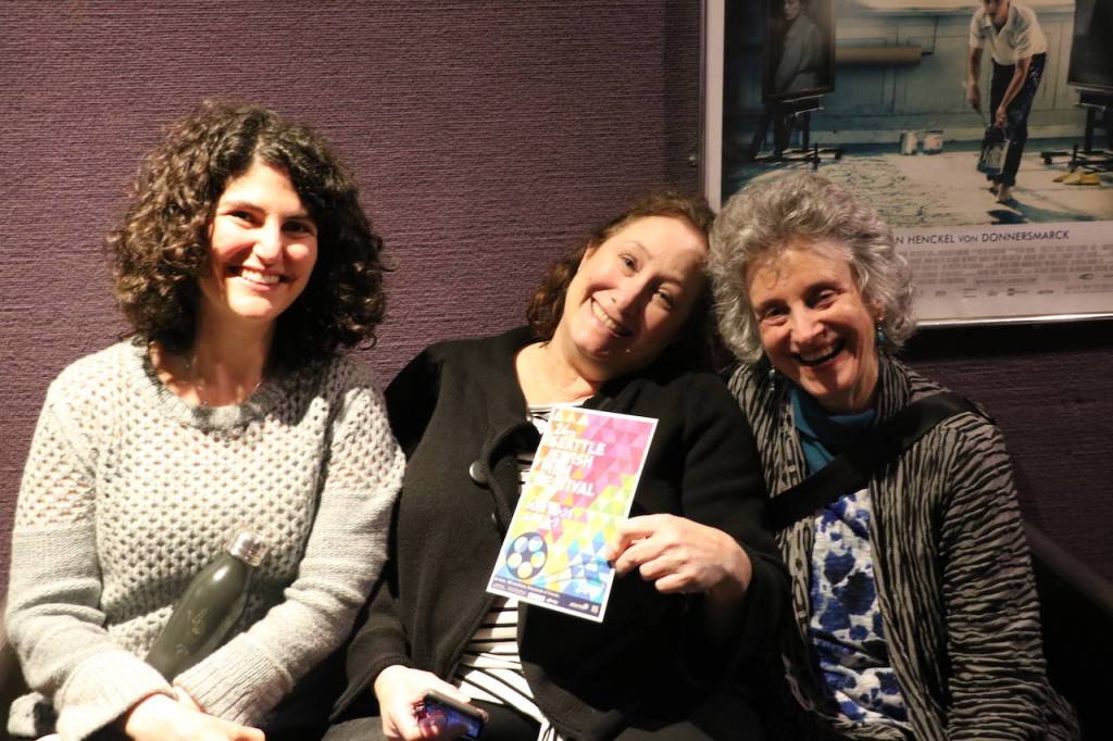 From left to right: Lori Ceyhun, Dana Pruchno and Shari Basom of the SJCC. Photo courtesy SJCC