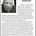Obituary: Lester Lowell Sutherlin