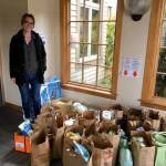 Kirkland resident Kristin Kalning has partnered with friends and others over the past five weeks to deliver supplies to organizations struggling with shortages in donations and volunteers during the COVID-19 outbreak. Courtesy photo
