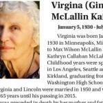 Virginia (Ginny) McLallin Kaiser