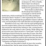 Carolyn Jewell Enberg | Obituary