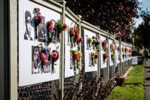 Say Their Names display at St. Johns Episcopal Church at 105 State St. S, Kirkland. Courtesy Photo/Morgan Petroski Photography